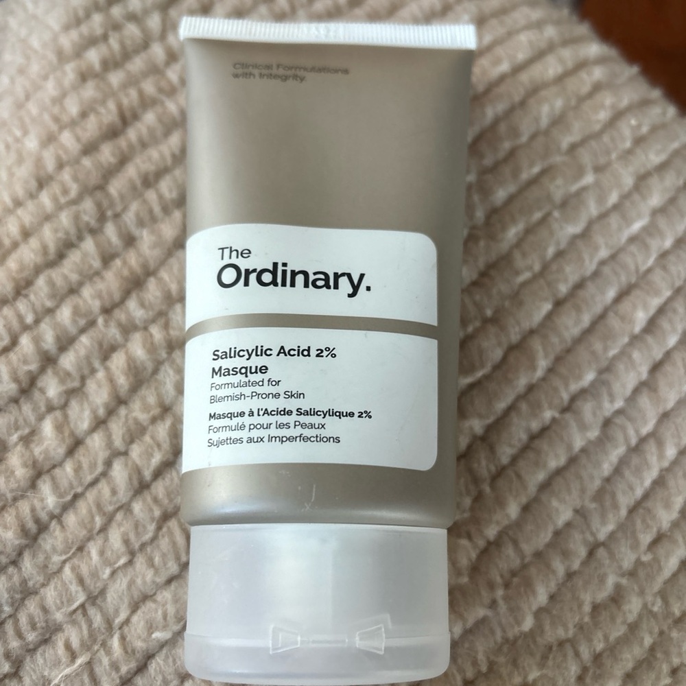 The Ordinary Salicylic Acid 2% Masque 50ml.  Formulated For Blemish-Prone Skin
